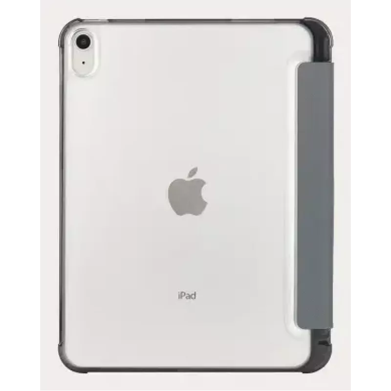 Folio dėklas Tucano Satin iPad 10,9 colio 2022 m. pilkas permatomas
