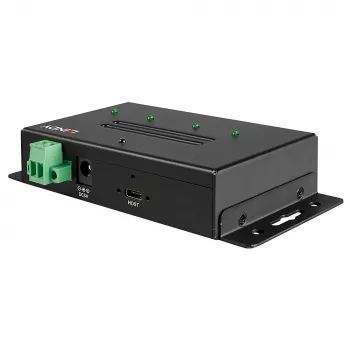 USB šakotuvas Lindy 4 prievadų USB 3.2 Gen 2 Type C metalinis šakotuvas