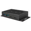 USB šakotuvas Lindy 4 prievadų USB 3.2 Gen 2 Type C metalinis šakotuvas