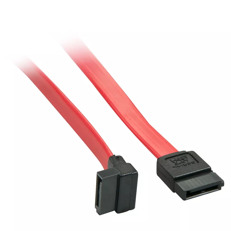 Lindy 0,7 m vidinis SATA III laidas, 90°