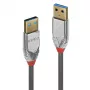 Lindy 36627 USB laidas USB 3.2 Gen 1 (3.1 Gen 1) 2 m USB A Pilka