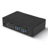 Lindy 2 prievadų DisplayPort 1.4, USB 3.0 ir garso KVM komutatorius