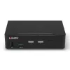 Lindy 2 prievadų DisplayPort 1.4, USB 3.0 ir garso KVM komutatorius