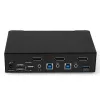 Lindy 2 prievadų DisplayPort 1.4, USB 3.0 ir garso KVM komutatorius