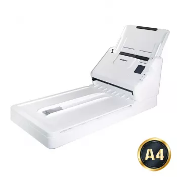 Avision AD340GFN plokščiasis ir ADF skaitytuvas su 1200 x 1200 DPI, A4, 50 lapų ADF, dvipusis, baltas
