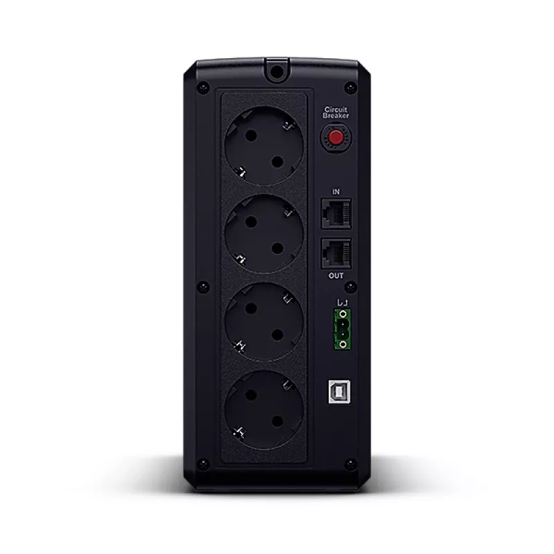 CyberPower UT1200EG nepertraukiamo maitinimo šaltinis (UPS) Line-Interactive 1,2 kVA 700 W 4 kintamosios srovės lizdai(-ų)