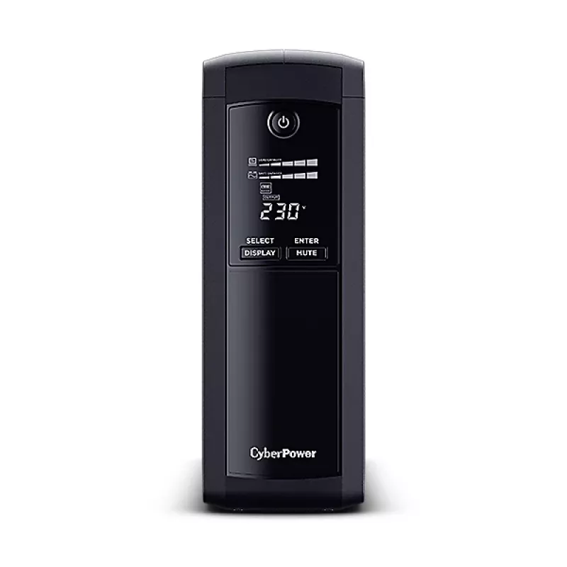 CyberPower VP1200ELCD nepertraukiamo maitinimo šaltinis (UPS) Linijinis-interaktyvus 1,2 kVA 720 W 5 AC lizdai