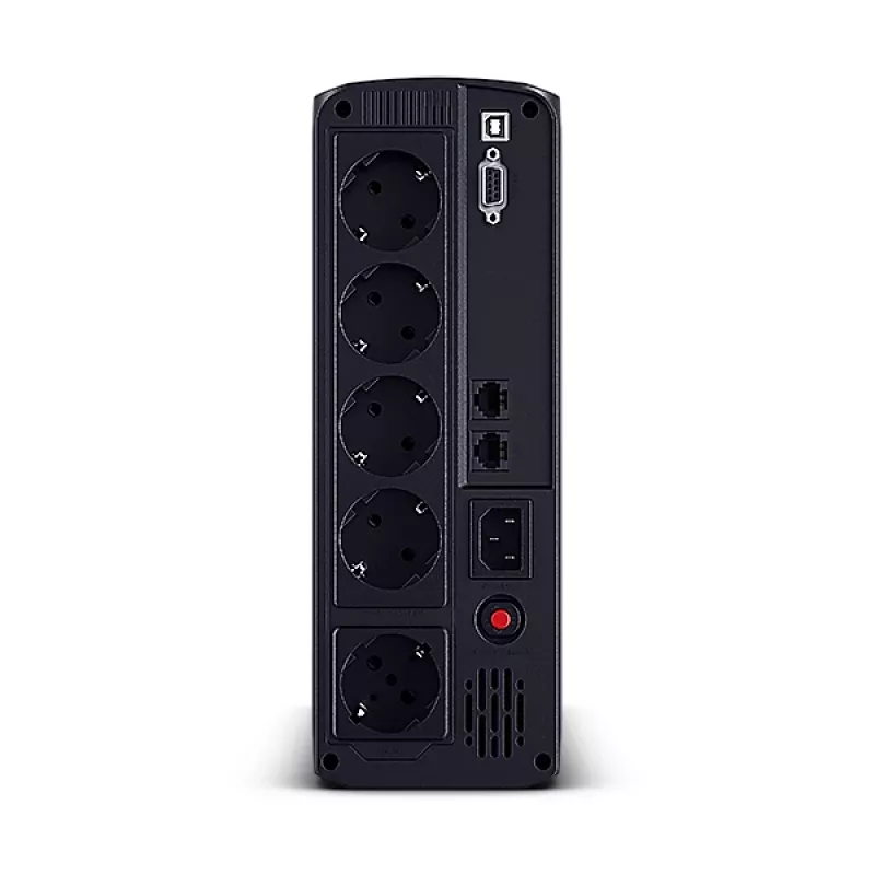 CyberPower VP1200ELCD nepertraukiamo maitinimo šaltinis (UPS) Linijinis-interaktyvus 1,2 kVA 720 W 5 AC lizdai