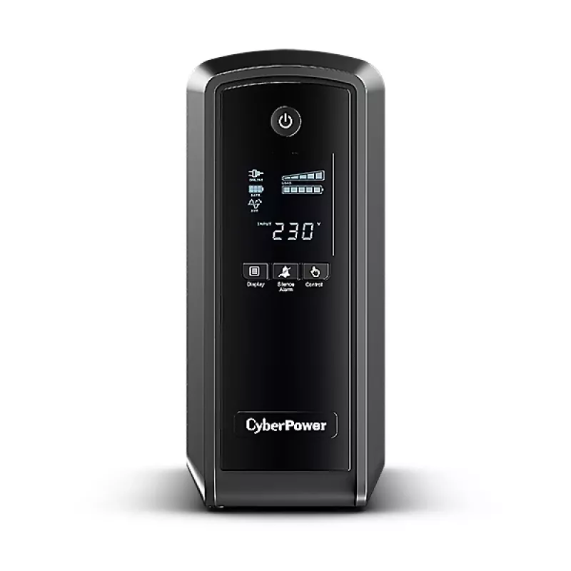 CyberPower CP550EPFCLCD nepertraukiamo maitinimo šaltinis (UPS) Line-Interactive 0,55 kVA 350 W 6 kintamosios srovės lizdų