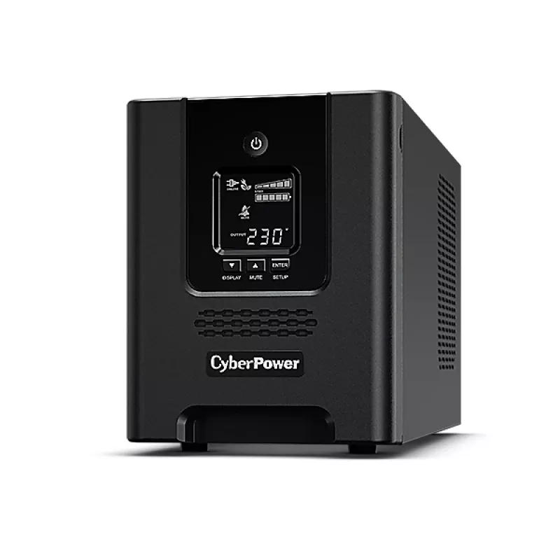 Nepertraukiamo maitinimo šaltinis (UPS) CyberPower PR3000ELCDSXL, Line-Interactive, 3 kVA, 2700 W, 9 AC lizdai