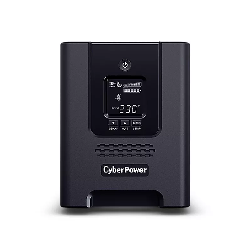 Nepertraukiamo maitinimo šaltinis (UPS) CyberPower PR3000ELCDSXL, Line-Interactive, 3 kVA, 2700 W, 9 AC lizdai