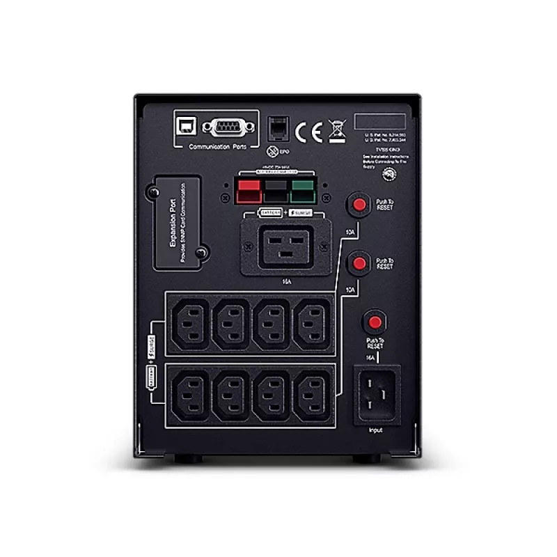 Nepertraukiamo maitinimo šaltinis (UPS) CyberPower PR3000ELCDSXL, Line-Interactive, 3 kVA, 2700 W, 9 AC lizdai