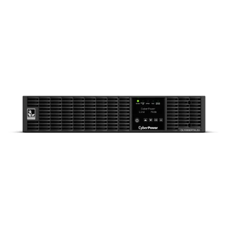 CyberPower OL1000ERTXL2U nepertraukiamo maitinimo šaltinis (UPS) Dvigubos konversijos (Online) 1 kVA 900 W 8 AC lizdai