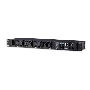 CyberPower PDU81004 maitinimo skirstytuvas (PDU) 8 kintamosios srovės lizdai 1U juoda