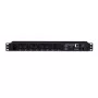 CyberPower PDU81004 maitinimo skirstytuvas (PDU) 8 kintamosios srovės lizdai 1U juoda