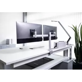 Patvarus monitoriaus laikiklis dviem ekranams Durable 508523