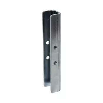 Vidinis stulpų jungiklis B-TECH SYSTEM 2 Ø50 mm stulpams, plieninis, cinko apdaila, 30×40×200 mm
