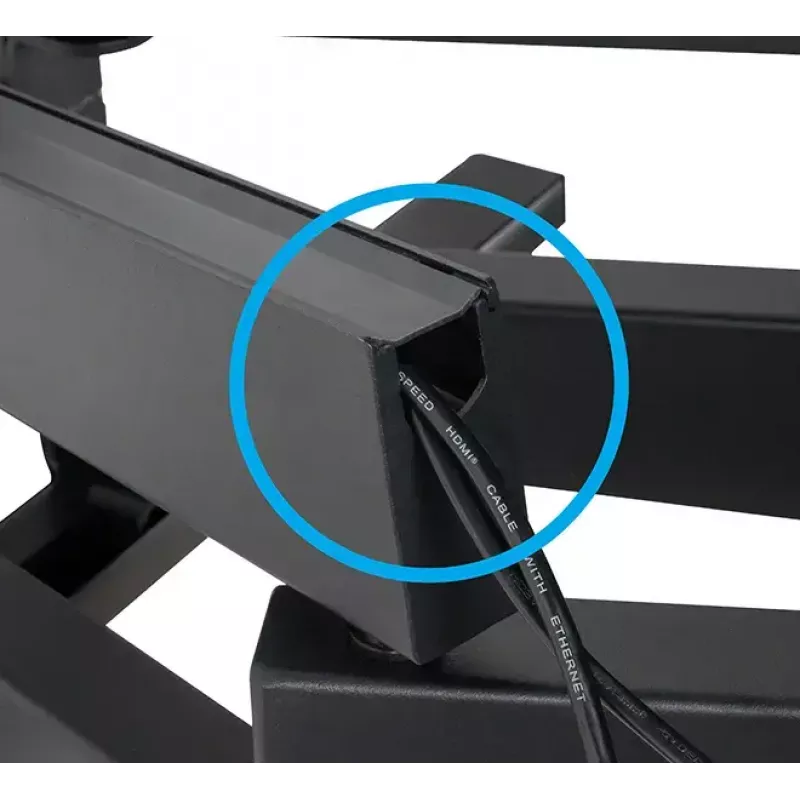 B-Tech Heavy Duty Twin Cantilever Arm plokščias Screen Wall Mount VESA 800 x 600 Max Weight 125 kg