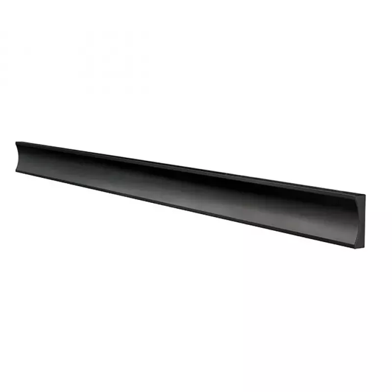Montavimo bėgelis B-TECH BT8390-100/B V2 – aliuminis, juodas, 1000 mm ilgio, 30 mm gylio