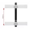 B-Tech SYSTEM X - dvigubas bėgelio tvirtinimo laikiklis, skirtas BT8390 - 19 mm nuo sienos
