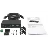 EXSYS EX-11244HMS USB šakotuvas 3.2 Gen 1 Type-B 5000 Mbit/s juodas