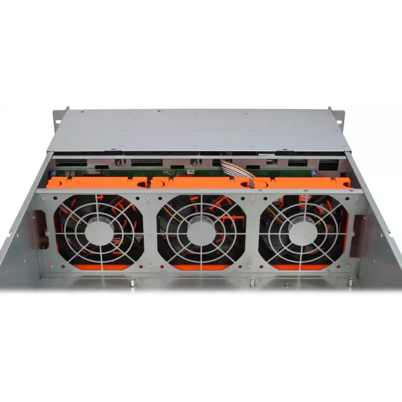 Serverio korpusas Inter-Tech 3U-3416 Rack juodas
