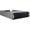 Serverio korpusas Inter-Tech 3U-3416 Rack juodas