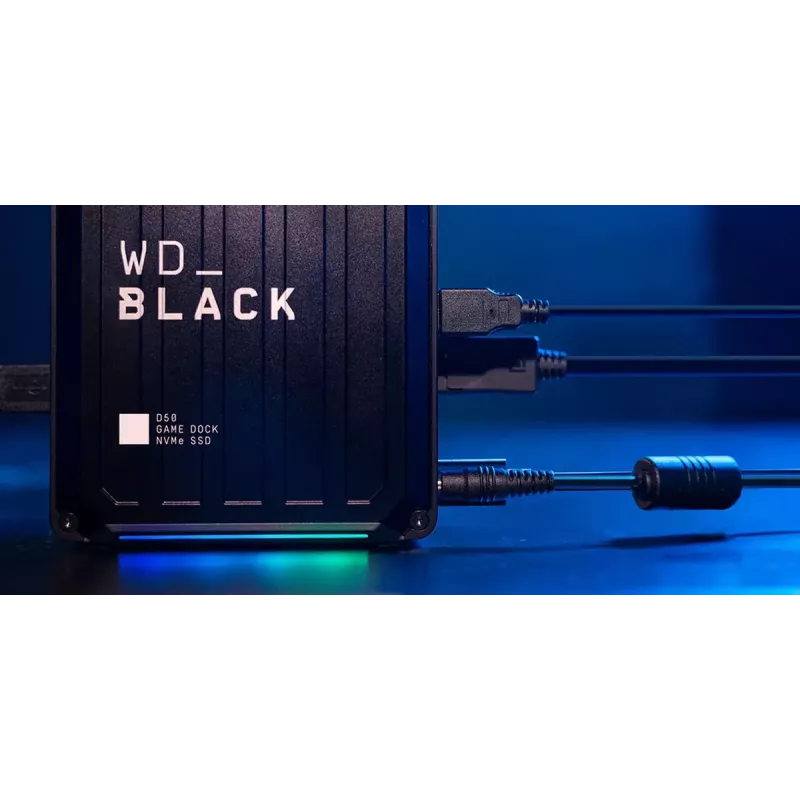SSD Western Digital D50 Wired Thunderbolt 3 Juoda