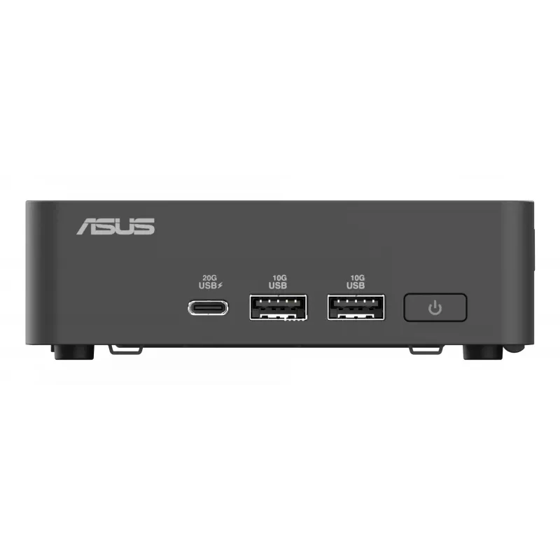Mini PC barebone ASUS NUC 15 Pro Black 240H — Intel Core Ultra 7 240H, DDR5 iki 96 GB, M.2 SSD iki 8 TB, Wi‑Fi 7, Bluetooth 5.4