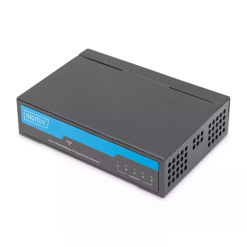 Nevaldomas komutatorius Digitus DN-80202-1 5 prievadų Gigabit