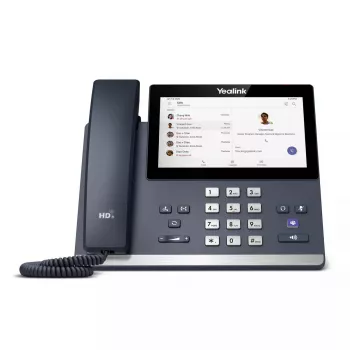 IP telefonas Yealink MP56 Microsoft Teams Edition — 7 colių talpinis jutiklinis ekranas, Android, Gigabit Ethernet, PoE, Bluetooth, laidinis ragelis