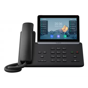 VoIP telefonas Yealink SIP-T88W su jutikliniu ekranu ir HD garsu, modelis SIP-T88W