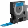 DYMO Originalios D1 etiketės | Juodas spaudinys ant mėlynos juostos | 19 mm x 7 m | Lipnios etiketės LabelManager etikečių spausdintuvams | Pagaminta Europoje