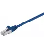 Tinklo laidas Goobay 68054 Mėlynas 1 m Cat5e SF/UTP