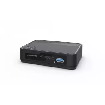 SEH printserver One spausdinimo serveris Ethernet LAN Juoda 10/100/1000 Mbit/s