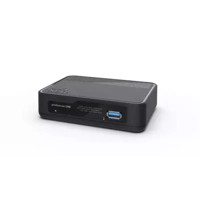 SEH printserver One spausdinimo serveris Ethernet LAN Juoda 10/100/1000 Mbit/s