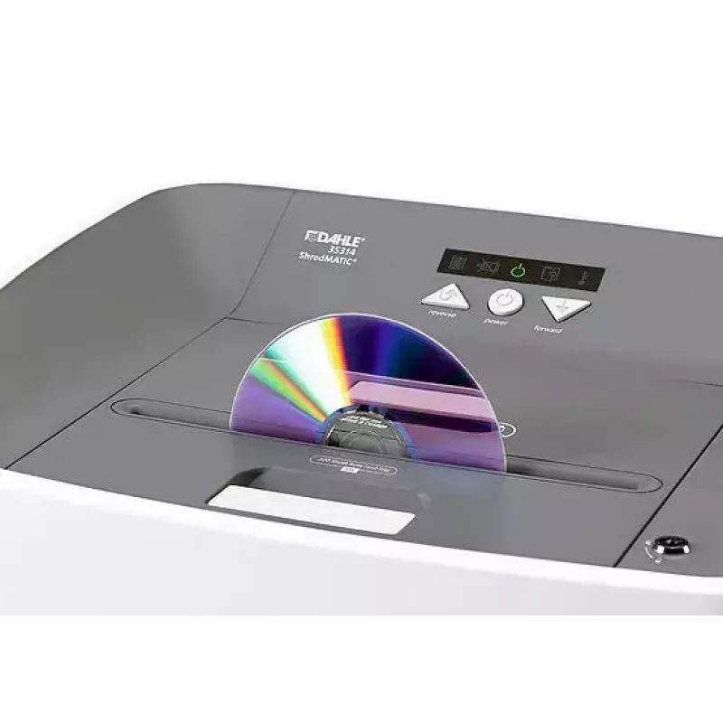 Popieriaus smulkintuvas Dahle ShredMATIC 300 mikro pjovimo 22 cm baltas