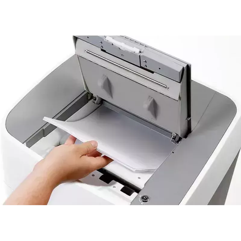 Popieriaus smulkintuvas Dahle ShredMATIC 300 mikro pjovimo 22 cm baltas
