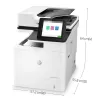 HP LaserJet Enterprise MFP M635h, lazerinis, nespalvotas spausdinimas, 1200 x 1200 DPI, nespalvotas kopijavimas, A4, juoda, balta