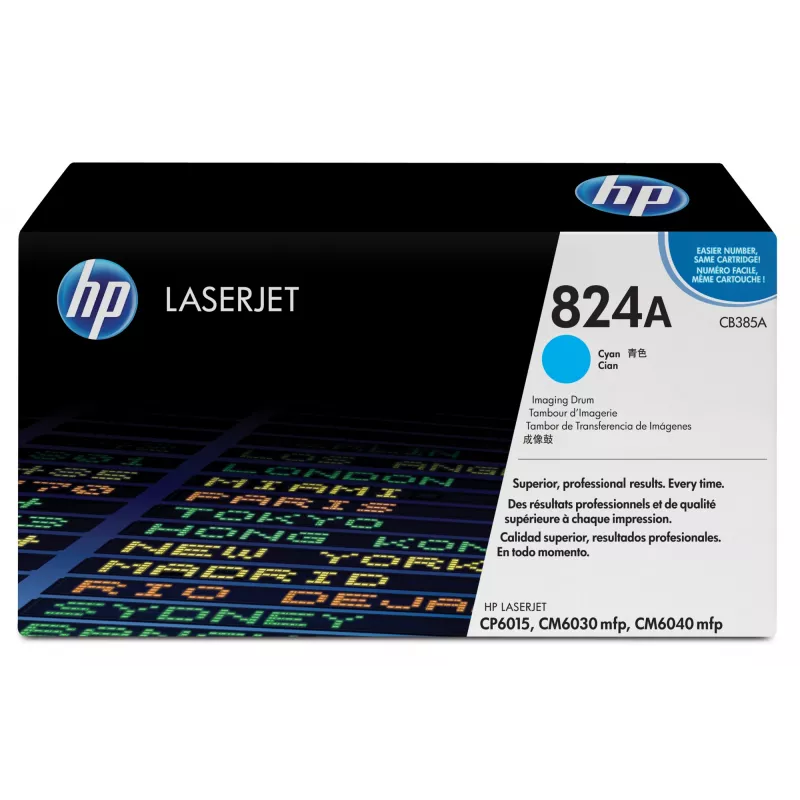 HP 824A Žydra LaserJet vaizdo būgnas, žydra, 1 vnt.