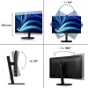 Philips 3000 serijos 32B2N3500/00 kompiuterio monitorius 80 cm (31,5 colio) 2560 x 1440 pikselių Quad HD LCD juodas