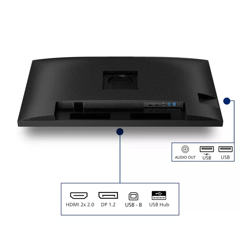 Philips 3000 serijos 32B2N3500/00 kompiuterio monitorius 80 cm (31,5 colio) 2560 x 1440 pikselių Quad HD LCD juodas