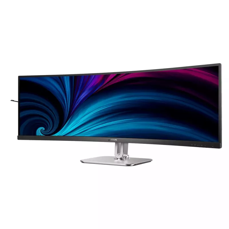 Philips 5000 serijos 49B2U5900C/00 kompiuterio monitorius 124 cm (48,8 colio) 5120 x 1440 pikselių Dual QHD LCD juodas