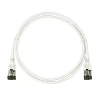 Tinklo kabelis LogiLink CQ9011S RJ-45 Cat6a 0,3 m baltas