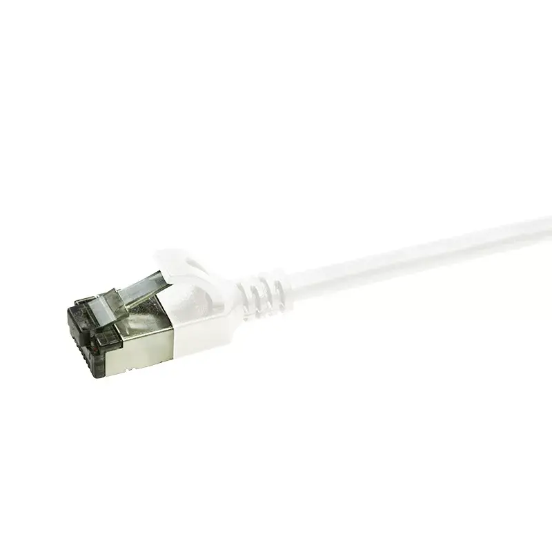 Tinklo kabelis LogiLink CQ9011S RJ-45 Cat6a 0,3 m baltas