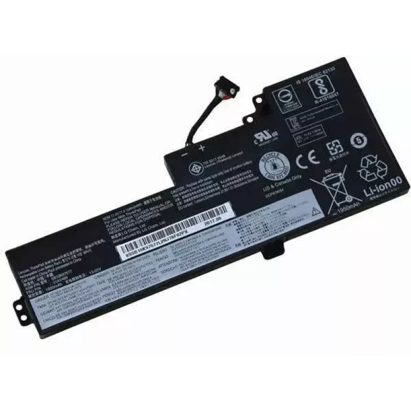 Vidinė nešiojamojo kompiuterio baterija Lenovo 01AV421 3 celių 24 Wh Li-Ion