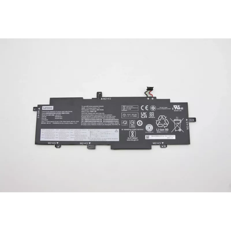 Vidinė ličio jonų nešiojamojo kompiuterio baterija Lenovo 57Wh modelis 5B10W13976