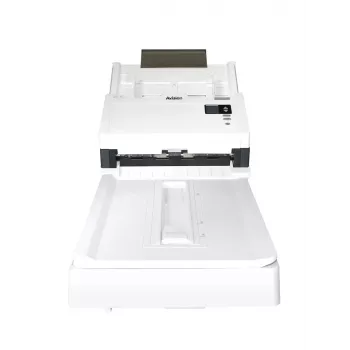 Avision ADF skaitytuvas AD345GFWN — A4, 1200 x 1200 DPI, CIS, 100 lapų ADF, dvipusis, baltas