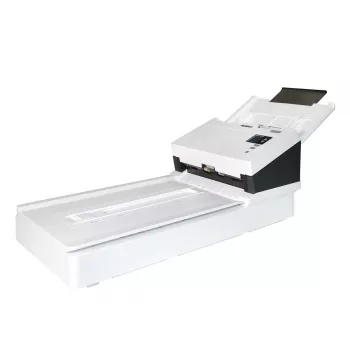 Avision ADF skaitytuvas AD345GFWN — A4, 1200 x 1200 DPI, CIS, 100 lapų ADF, dvipusis, baltas