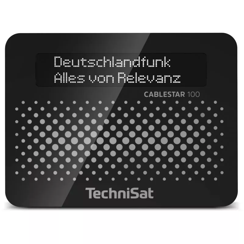 Laikrodis radijas TechniSat CABLESTAR 100 skaitmeninis imtuvas OLED ekranas